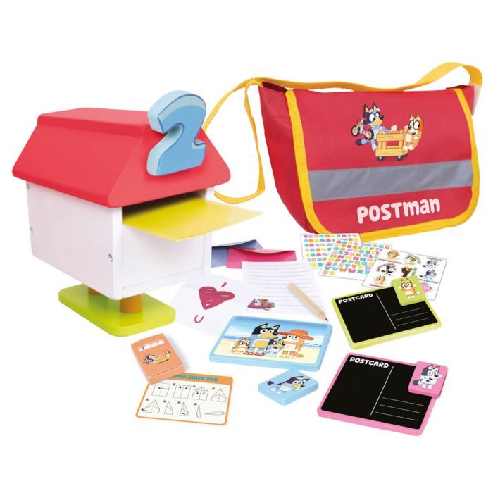 Bluey Wooden Postman Set