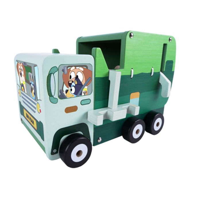 Bluey Wooden Garbage Truck