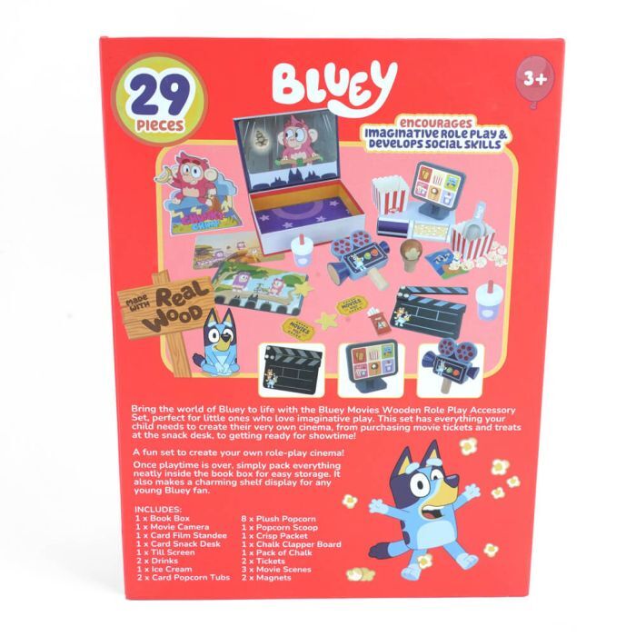 Bluey Movies Wooden Role Play Accessory Set