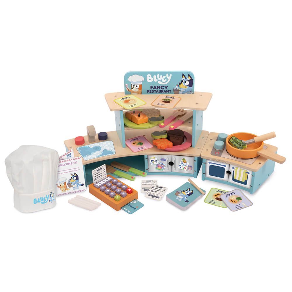 Bluey Wooden Tabletop Restaurant