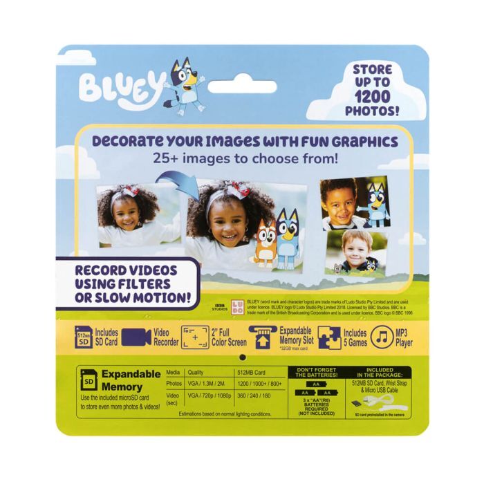 Bluey Digital Camera