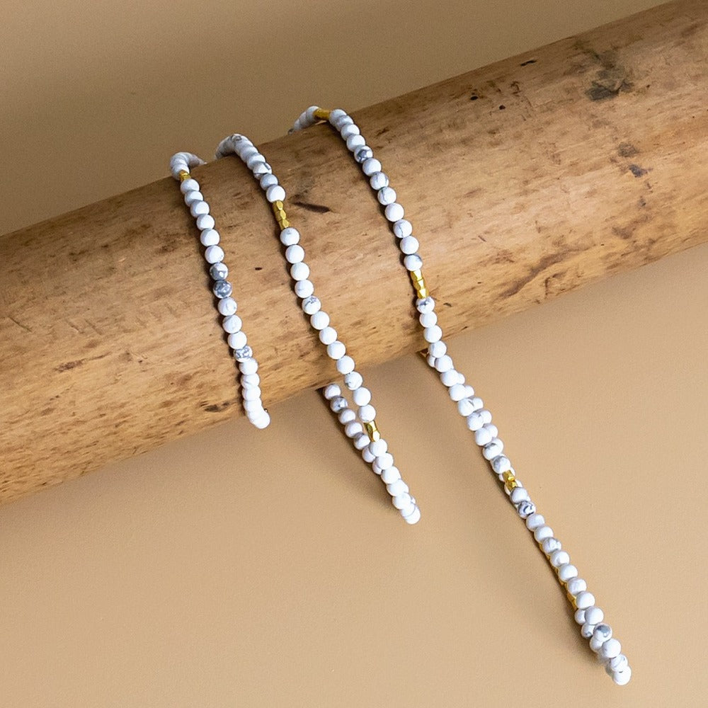Bramble Bay Collections - Natural Stone Dreams Wrap Bracelet