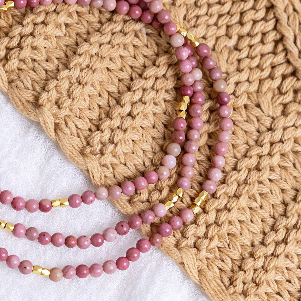 Bramble Bay Collections - Natural Stone True Love Wrap Bracelet