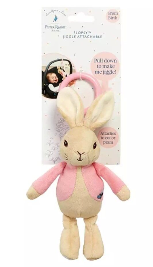Beatrix Potter Peter Rabbit Jiggler - Flopsy