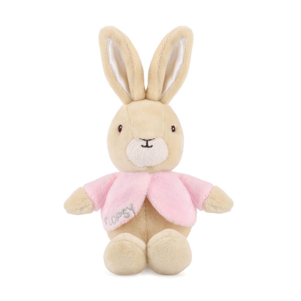 Beatrix Potter Peter Rabbit Plush - Mini Jingler Rattle - Flopsy