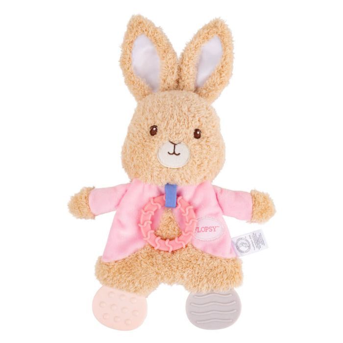 Beatrix Potter Flopsy Bunny Sensory Blanket with Crinkle