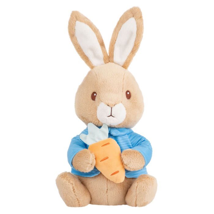Beatrix Potter Peter Rabbit Plush - Peter Holding Carrot