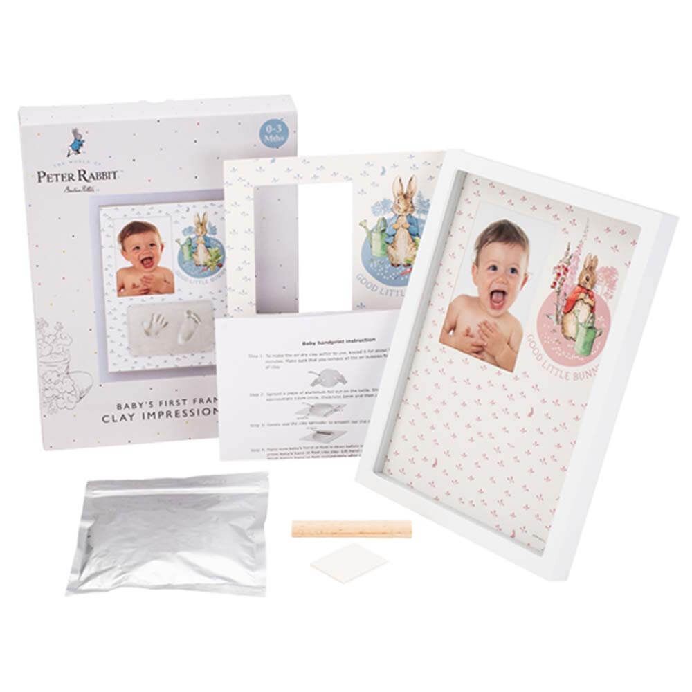Beatrix Potter Peter Rabbit Baby Hand And Foot Clay Impression Keepsake Giftset