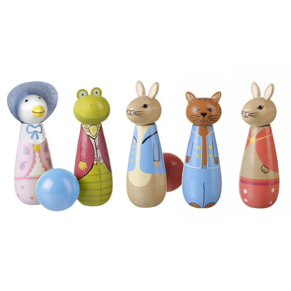 Beatrix Potter Peter Rabbit Wooden Skittles