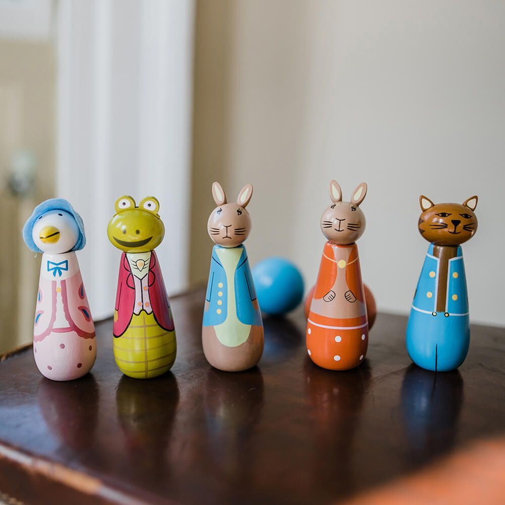 Beatrix Potter Peter Rabbit Wooden Skittles