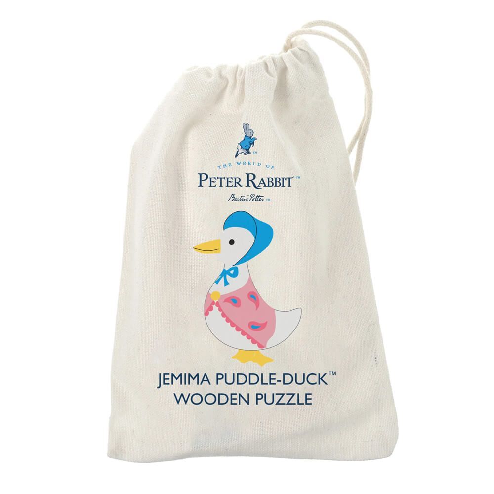 Beatrix Potter Peter Rabbit Jemima Puddle-Duck Wooden Puzzle