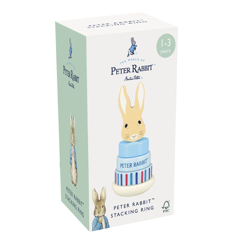 Beatrix Potter Peter Rabbit Wooden Stacking Ring
