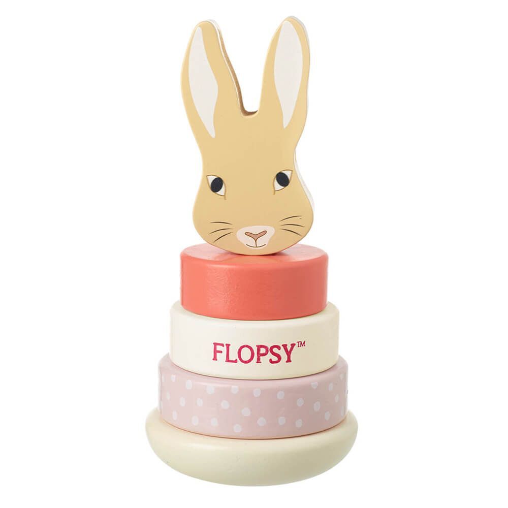 Beatrix Potter Peter Rabbit Flopsy Wooden Stacking Ring
