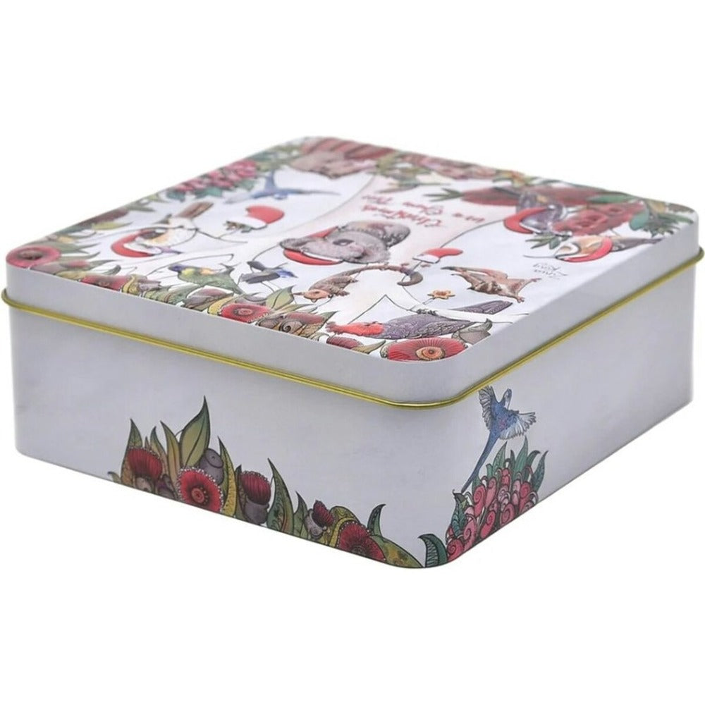 Banksia Red Jersey Caramel Fudge Tin - Christmas in a Gum Tree
