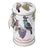 Banksia Red Chocolate Coated Almonds Tin - Christmas Musical Wind Up