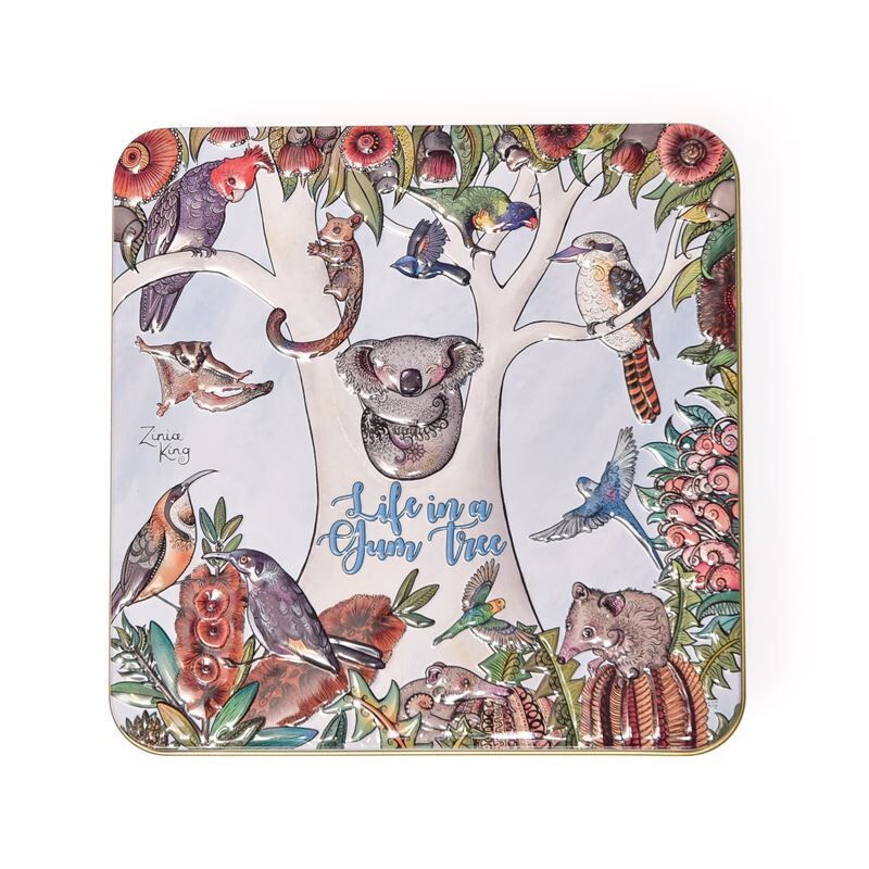 Banksia Red Jersey Caramel Fudge Tin - Life in a Gum Tree