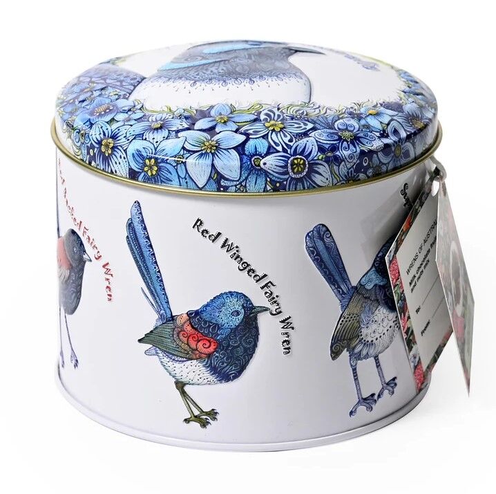 Banksia Red Chocolate Coated Fruit & Nut Mix Tin - Wrens of Australia