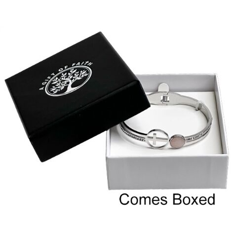 GC Gifts by Gatto - Red Agate & Dove Bracelet