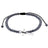 GC Gifts by Gatto - Black Crystal Beads & Cross Bracelet