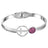 GC Gifts by Gatto - Amethyst & Cross Bracelet
