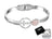 GC Gifts by Gatto - Rose Quartz & Cross Bracelet