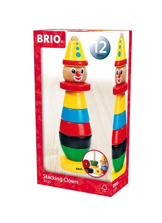 BRIO - Stacking Clown