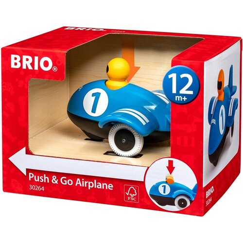 BRIO - Push & Go Airplane