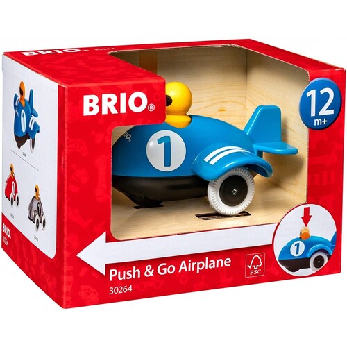 BRIO - Push & Go Airplane