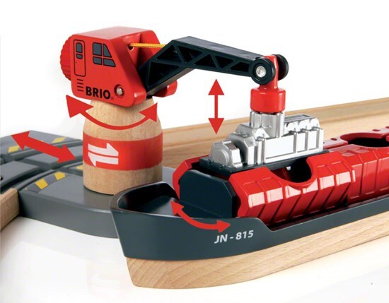 BRIO World - Cargo Harbour Set