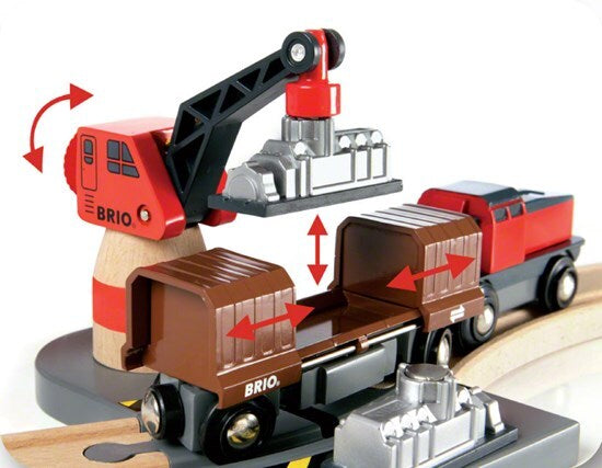 BRIO World - Cargo Harbour Set