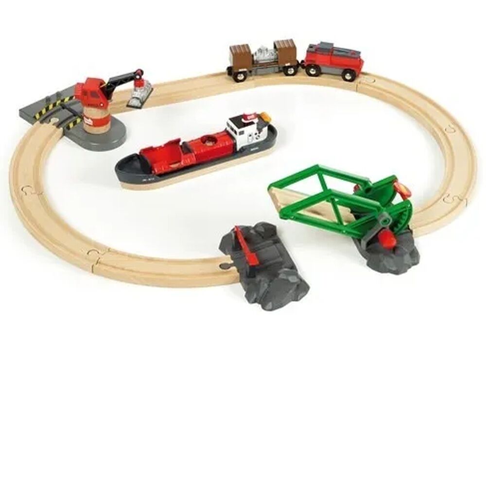 BRIO World - Cargo Harbour Set
