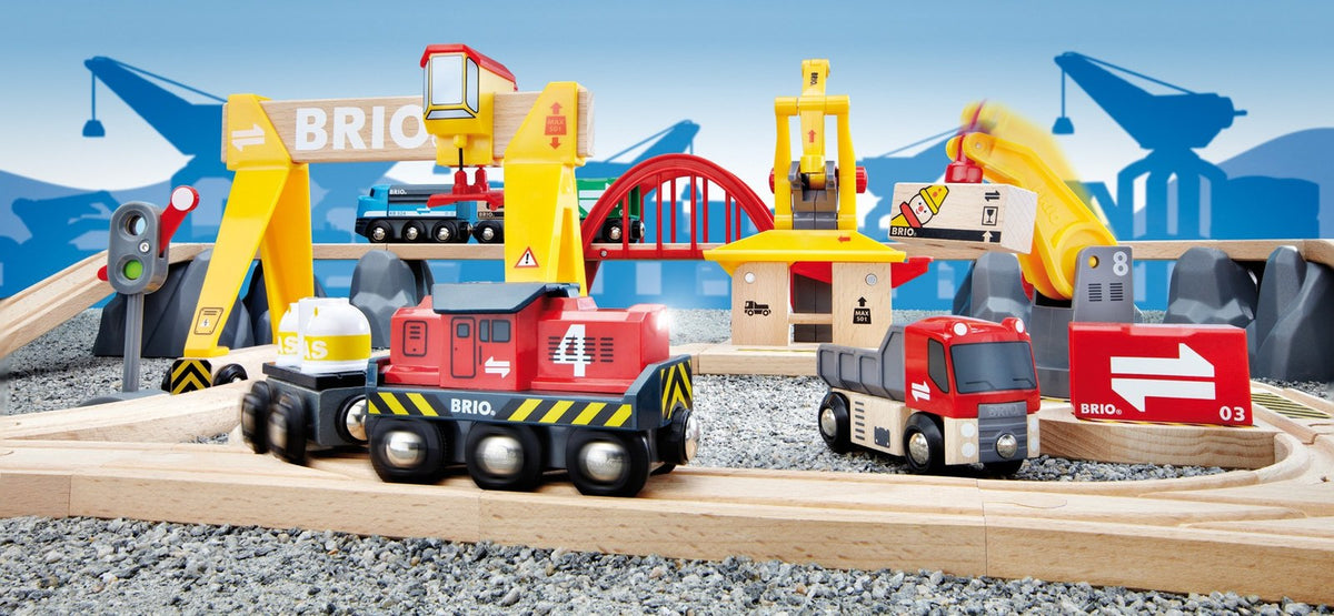 BRIO World Sets - Cargo Railway Deluxe Set