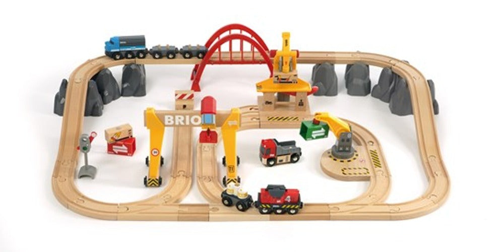 BRIO World Sets - Cargo Railway Deluxe Set
