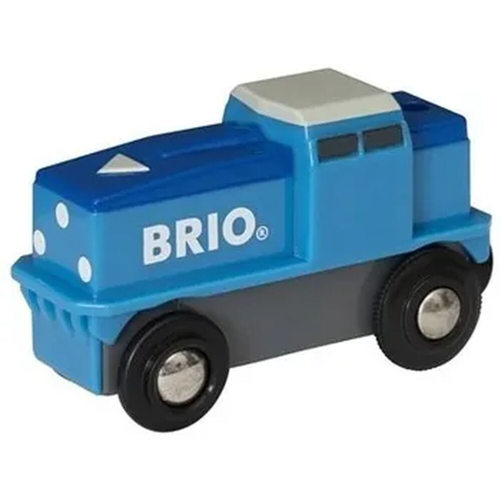 BRIO World Train - Cargo Battery Engine