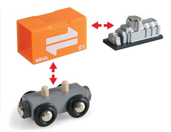 BRIO World - Rail & Road Crane Set