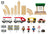BRIO World - Rail & Road Travel Set