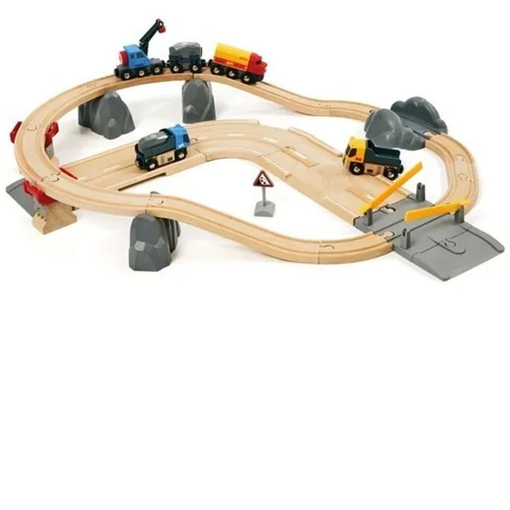 BRIO Sets - Rail & Road Loading Set