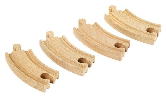 BRIO World Tracks - Short Curved Tracks
