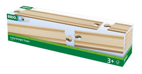 BRIO World Tracks - Long Straight Tracks