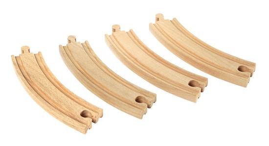 BRIO World Tracks - Large Curved Tracks