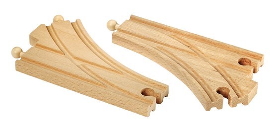 BRIO World - Curved Switching Tracks