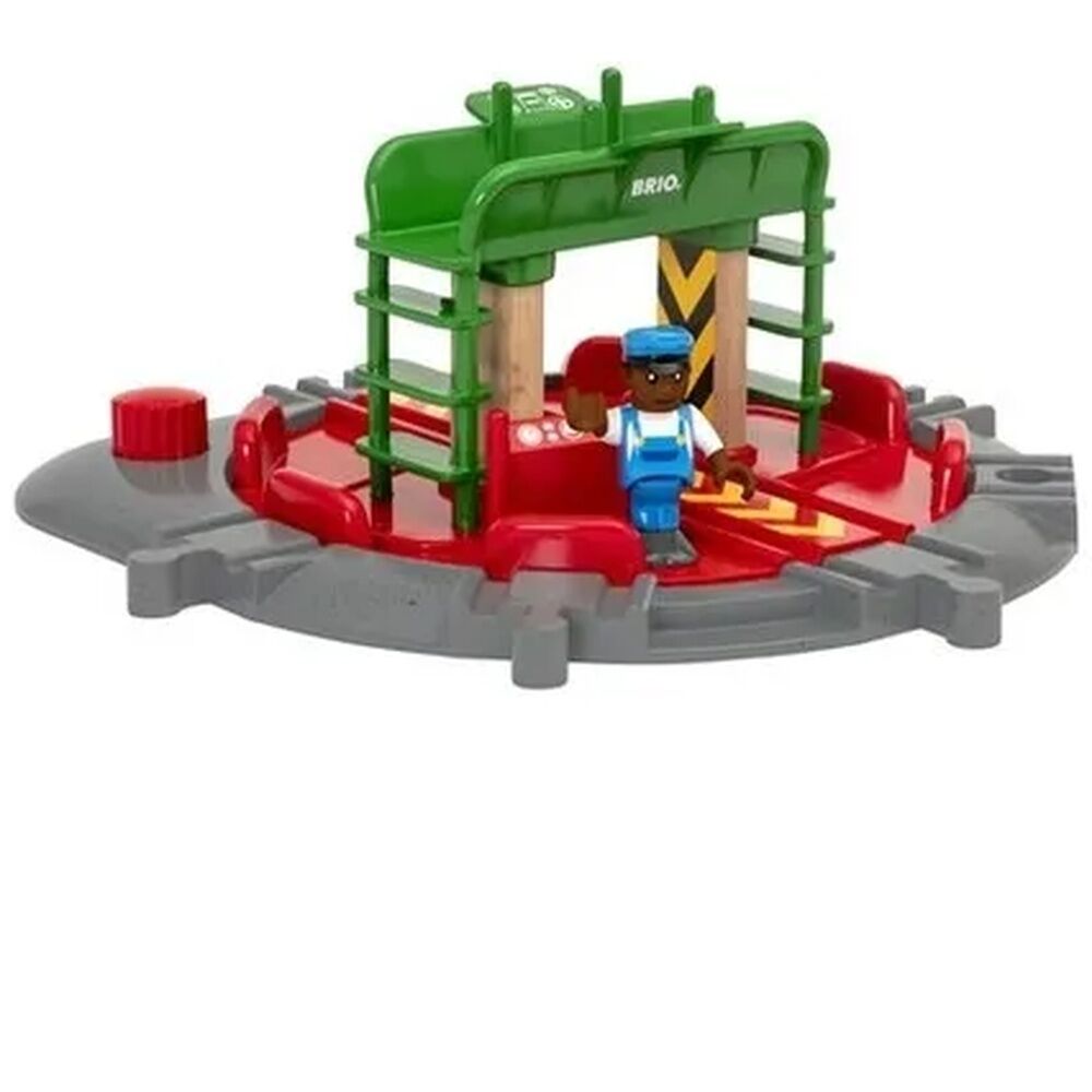 BRIO World Tracks - Turntable & Figure