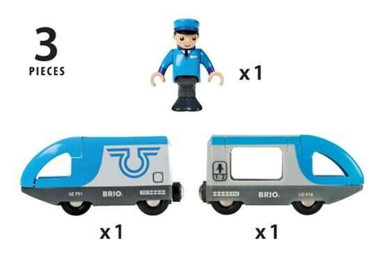 BRIO World Train - Travel Battery Train