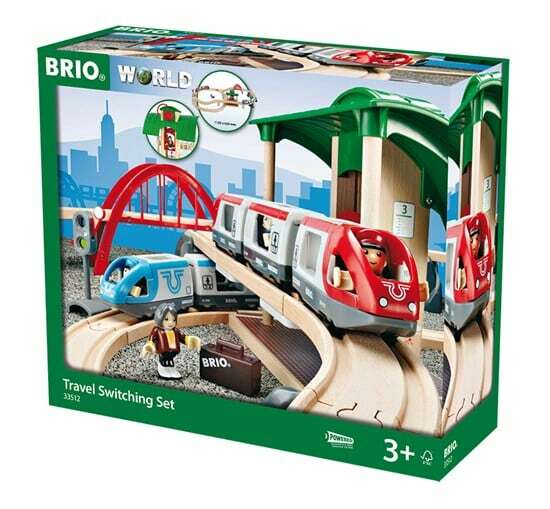 BRIO World Set - Travel Switching Sets