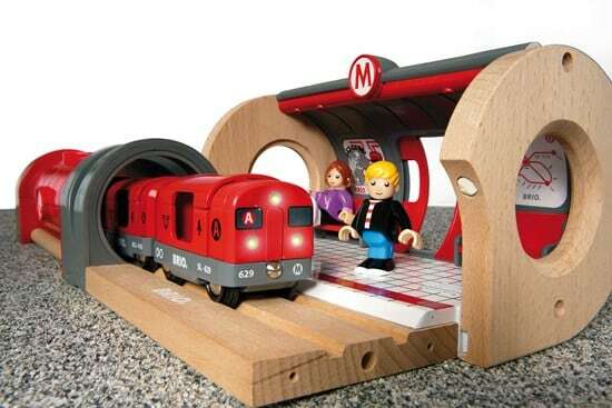 BRIO World Set - Metro Railway Set