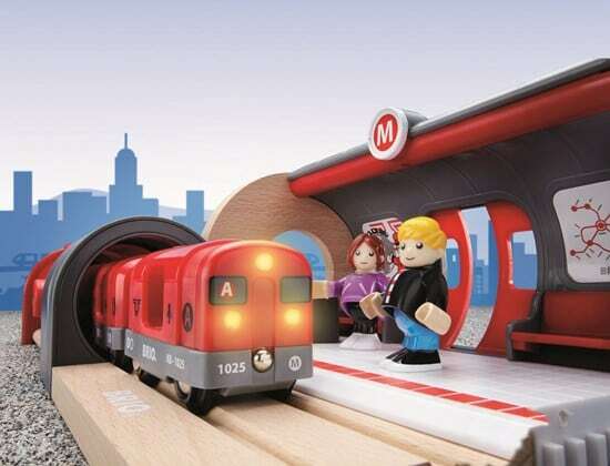BRIO World Set - Metro Railway Set