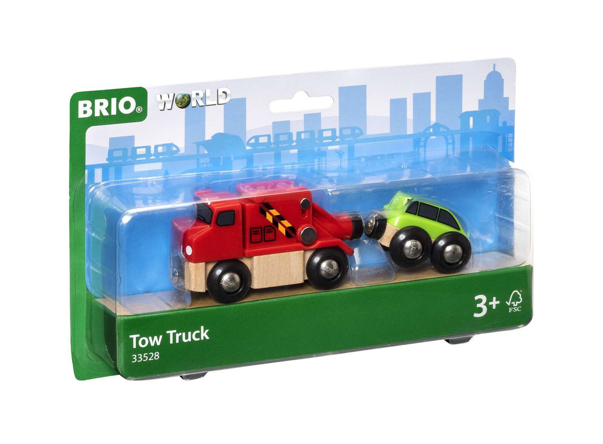 BRIO World Vehicle - Tow Truck and Car