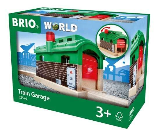 BRIO World Destination - Train Garage