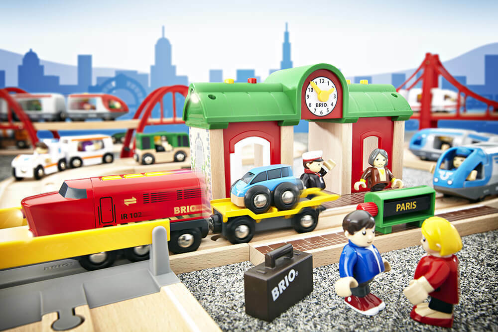 BRIO World Destination - Record and Play Station