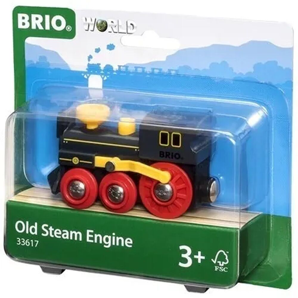 BRIO World Train - Old Steam Engine